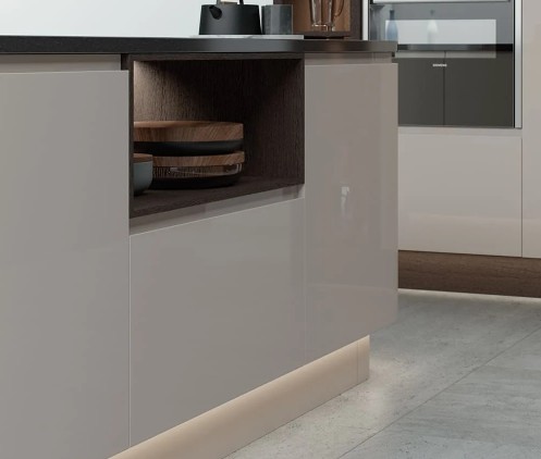 J Pull Handleless Gloss Cashmere